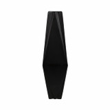 EV21114-02#26" Bonney Medium Black Cer Vase