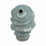 EV21131-01#14" Seaside Small Blue Cer Vase