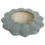 EV21134#15" Seaside Blue Cer Bowl