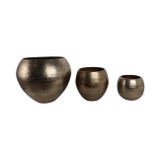 EV21153-01#S/3 13/18/25" Noatak Bronze Planters