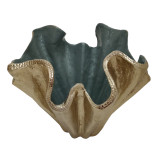 EV21165-02#17x14" Gannon Medium Aluminum Vase, Gold