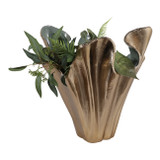 EV21165-03#16x20" Gannon Large Aluminum Vase, Gold