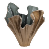 EV21165-03#16x20" Gannon Large Aluminum Vase, Gold