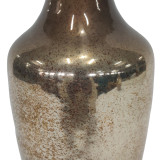 EV21170#S/3 12/13/18"quincy Glss Bttles W/metal Flwr Toppr