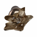 EV21171-01#37"quincy Small Oversized Vase W/metal Flwer Toppr