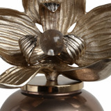 EV21171-01#37"quincy Small Oversized Vase W/metal Flwer Toppr