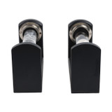 EV21087#S/2 10" Raven Small Hourglass Bookends