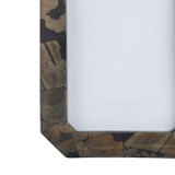 EV21191-02# 5x7 Livio Pyrite Semi-precious Stone Photo Frame 