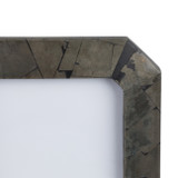 EV21191-02# 5x7 Livio Pyrite Semi-precious Stone Photo Frame 