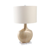EV51352#32" Frances Handfinished Glass Table Lamp