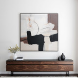 EV70421#40x40 Tiago Handpainted Wall Art