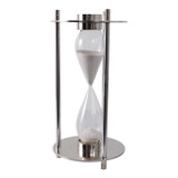 EV21183-01#15" Perth Silver Aluminum Compass Hourglass