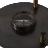 EV21183-02#15" Perth Bronze Aluminum Compass Hourglass