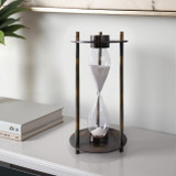 EV21183-02#15" Perth Bronze Aluminum Compass Hourglass