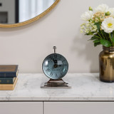 EV21188-01#5x7 Bartoli Silver Alumnum Double Sided Desk Clock