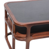 EV21198-01#40" Stefan Wood And Marble Coffee Table, Brwn/blk