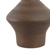 EV21199-01#12" Tutwell Small Vase With Wood Beads, Brwn