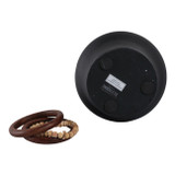 EV21200-02#21" Tiago Large Vase With Wood Beads, Blk