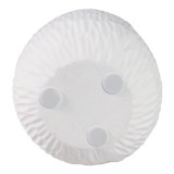 EV21205-03#9" Zurich Large Ecomix And Metal Vase, Wht/gld