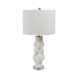 EV51354#26" Romy 3d Printed Porcelain Table Lamp