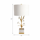 EV51360#29" Capelli Floral Table Lamp