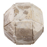 EV20995-01#4" Pompano Small Beige Marble Sphere
