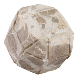 EV20995-01#4" Pompano Small Beige Marble Sphere