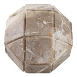 EV20995-01#4" Pompano Small Beige Marble Sphere