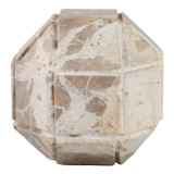 EV20995-01#4" Pompano Small Beige Marble Sphere
