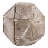 EV20995-01#4" Pompano Small Beige Marble Sphere