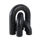 EV21216-02#S/3 10" Walton Black Marble Arches