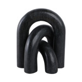 EV21216-02#S/3 10" Walton Black Marble Arches