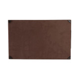 EV21246#19" Delrio Suede & Gold Gemstone Hardware Tray