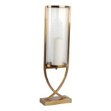 EV21259-05#27" Tomah Medium Gold Candle Holder
