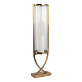 EV21259-06#31" Tomah Large Gold Candle Holder