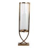 EV21259-06#31" Tomah Large Gold Candle Holder