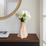 EV21278-01#12"norissa Small 3d Printed Porcelain Vase, Multi