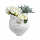EV21281-02#16"callan Large Porcelain Vase, Ivory