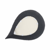 EV21285-02#7" Perseus Large Porcelain Bowl, Blk/wht