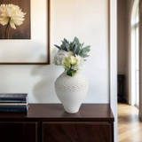 EV21286-03#13" Arroyo Lrg Oversized 3d Prntd Porcelain Vase