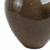 EV21291-01#11" Callen Wide Porcelain Vase, Brown