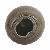 EV21291-01#11" Callen Wide Porcelain Vase, Brown