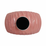 EV21294#17" Quinlan Porcelain Tray,bean Red