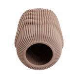 EV21295-01#12"ethos Small 3d Printed Porcelain Vase