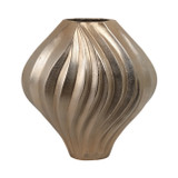 EV21327-02#18"racine Large Gold Vase