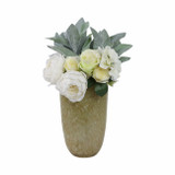 EV21397-02#12" Addis Large Green Glass Vase