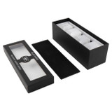 EV21343#S/4 10" Senise Selenite/crystal Napkin Rings, Wht