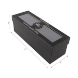 EV21343#S/4 10" Senise Selenite/crystal Napkin Rings, Wht