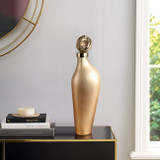 EV21400-01#18" Dakar Sm Glass Bottle W/aluminum Lid