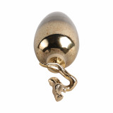 EV21403-01#16" Lusaka Sm Glass Bottle, Gold